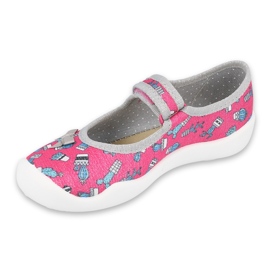 Befado children's shoes 114X436 pink grey 1