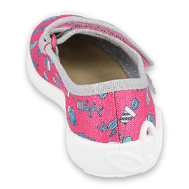 Befado children's shoes 114X436 pink grey 2