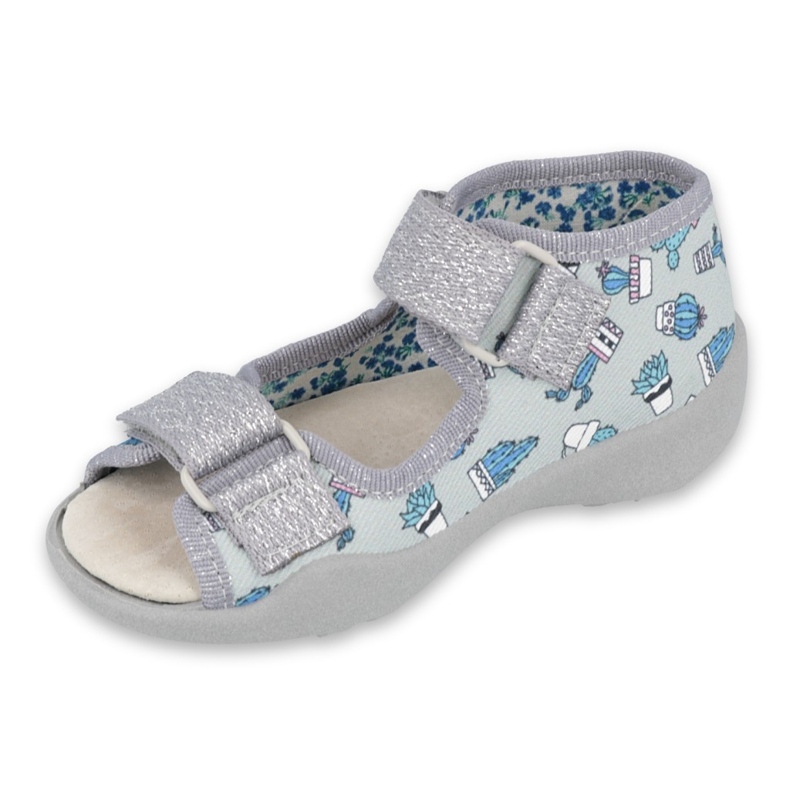 Befado children's shoes 342P025 grey 1 Befado children's shoes 342P025 grey 1