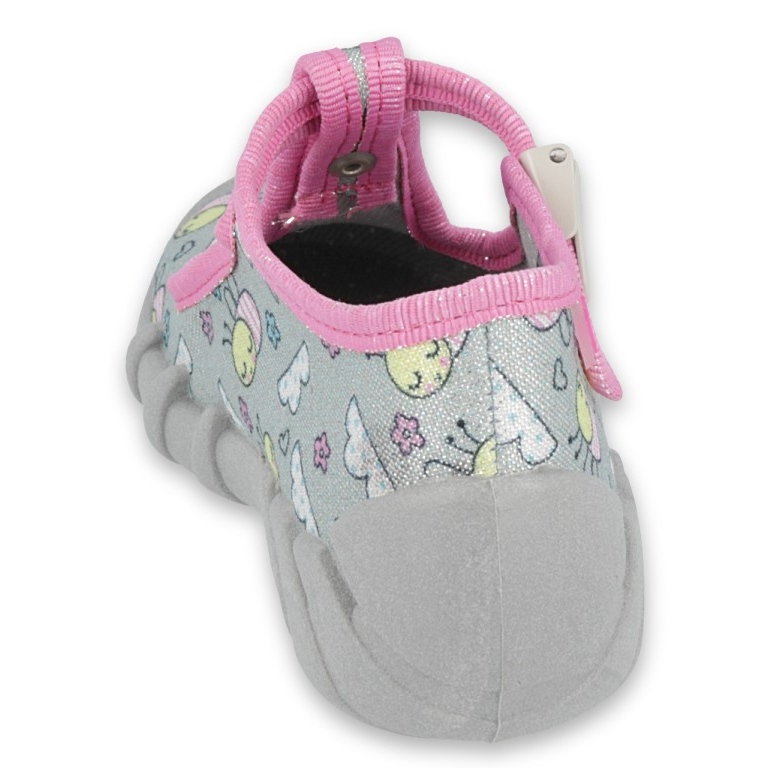 Befado children's shoes 110P412 pink grey 2 Befado children's shoes 110P412 pink grey 2