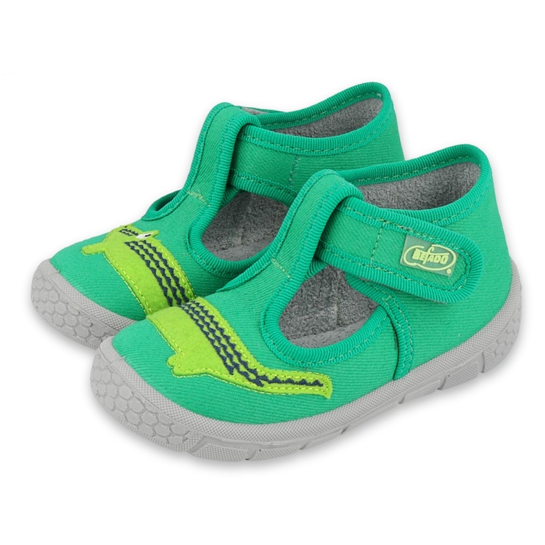 Befado children's shoes 531P074 green 1 Befado children's shoes 531P074 green 1