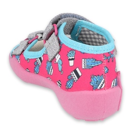 Befado yellow children's shoes 342P026 blue pink silver 2 Befado yellow children's shoes 342P026 blue pink silver 2