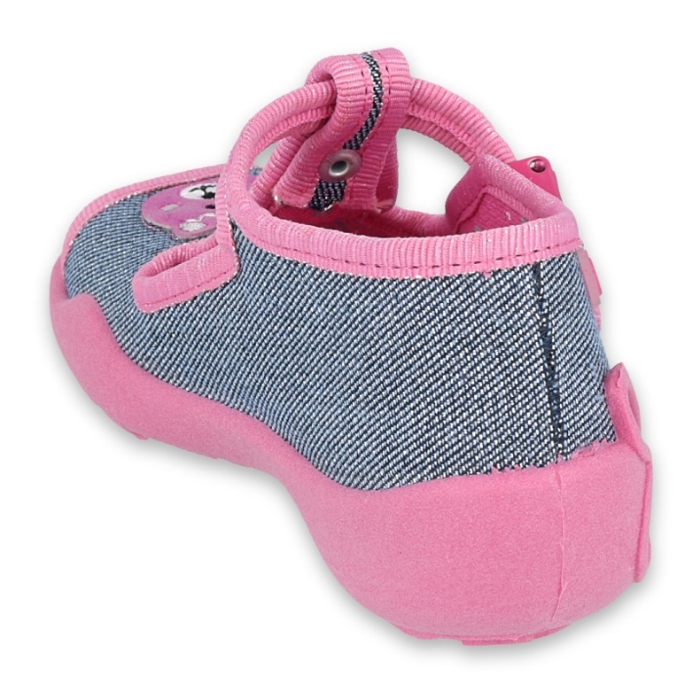 Befado children's shoes 213P125 navy blue pink 2 Befado children's shoes 213P125 navy blue pink 2
