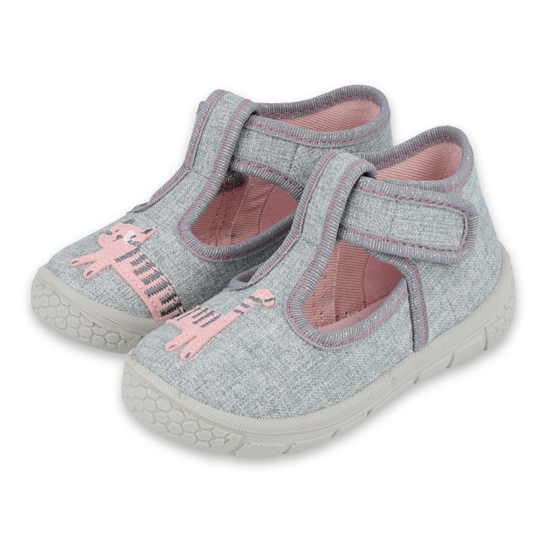 Befado children's shoes 531P072 grey 1 Befado children's shoes 531P072 grey 1