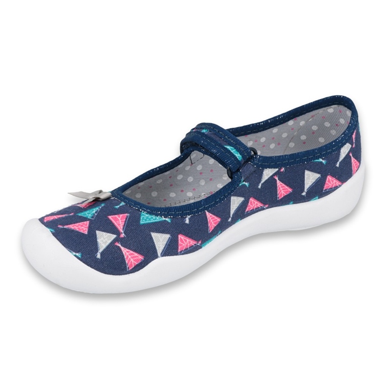 Befado children's shoes 114Y423 navy blue pink multicolored 1
