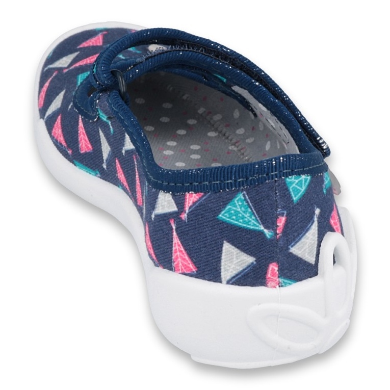 Befado children's shoes 114Y423 navy blue pink multicolored 2