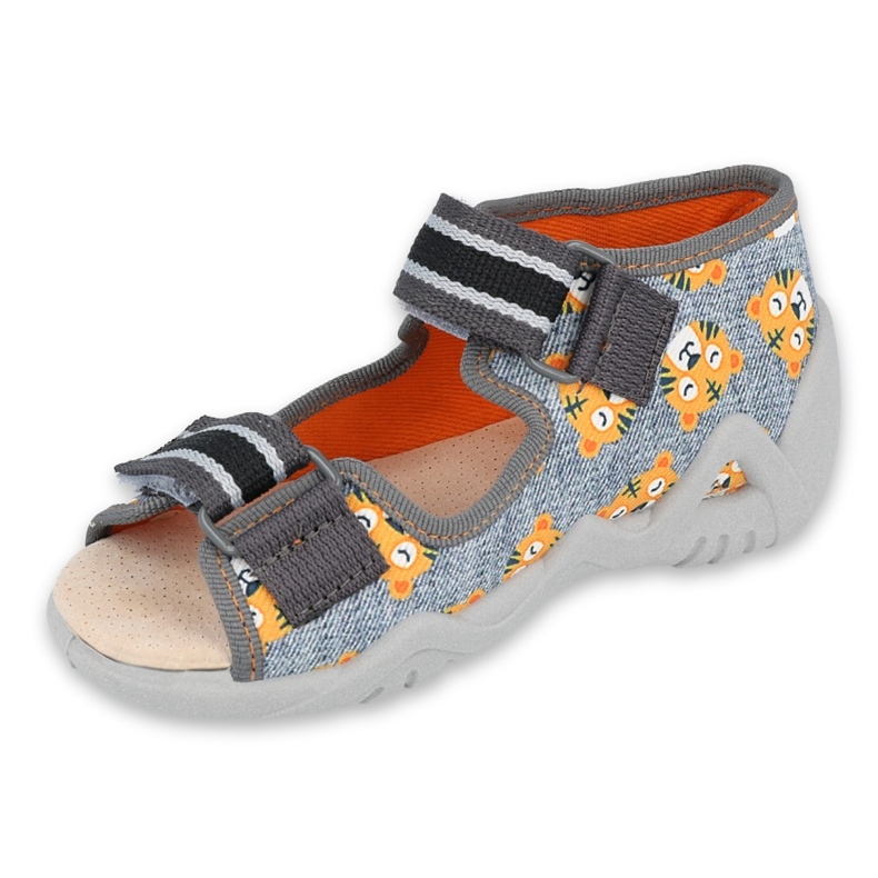 Befado yellow children's shoes 350P016 grey multicolored 1