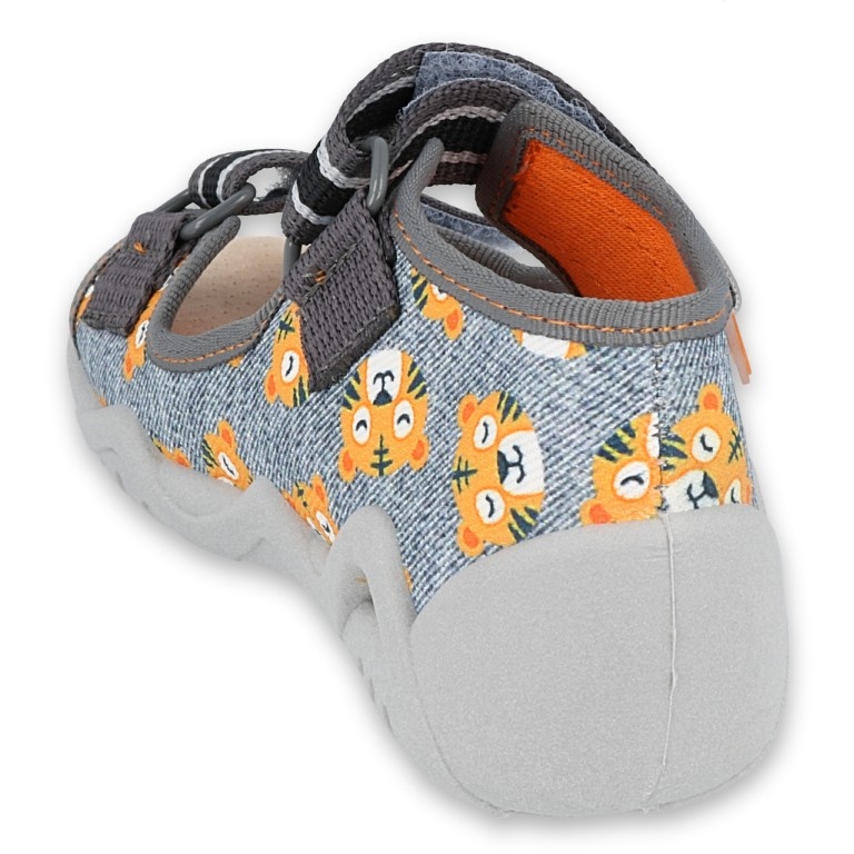 Befado yellow children's shoes 350P016 grey multicolored 2