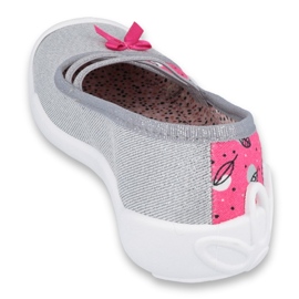 Befado children's shoes 116Y288 pink grey multicolored 2