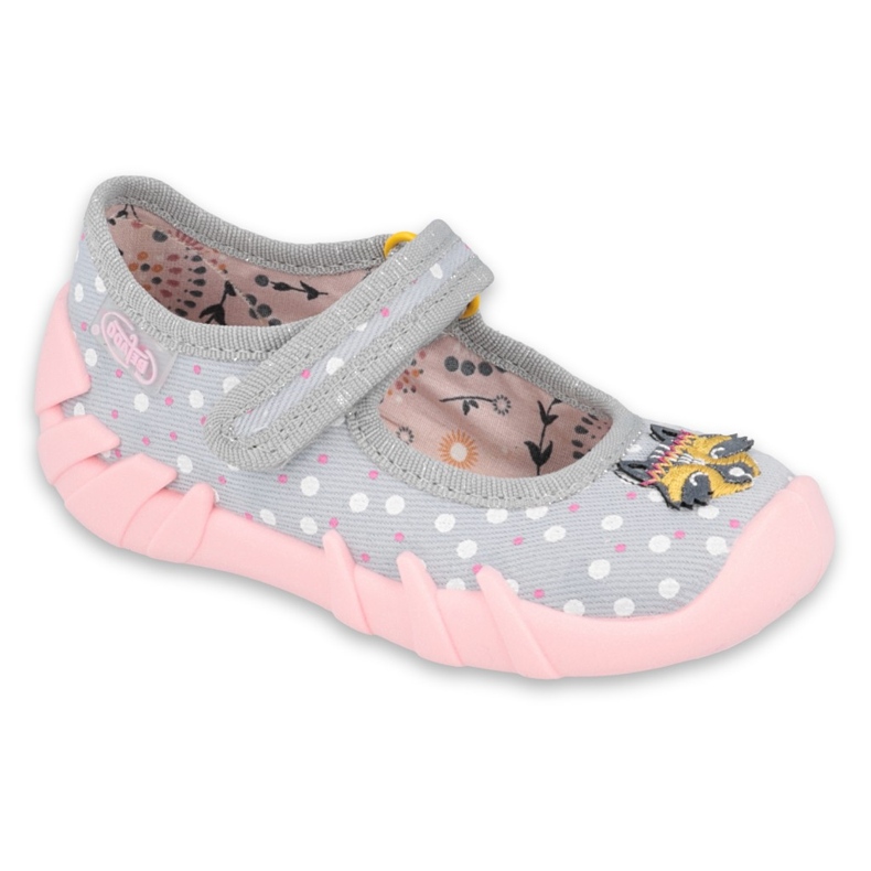 Befado children's shoes 109P208 pink grey multicolored 1