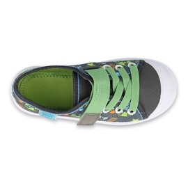 Befado children's shoes 251Y164 grey multicolored green 3