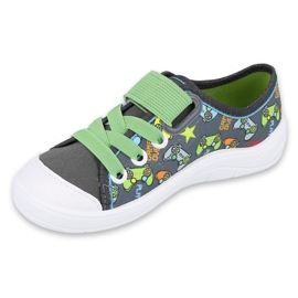 Befado children's shoes 251Y164 grey multicolored green 1