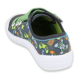 Befado children's shoes 251Y164 grey multicolored green 2