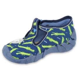 Befado children's shoes 110P410 navy blue green 2 Befado children's shoes 110P410 navy blue green 2