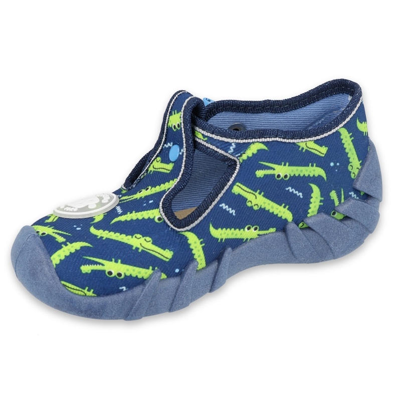 Befado children's shoes 110P410 navy blue green 2 Befado children's shoes 110P410 navy blue green 2