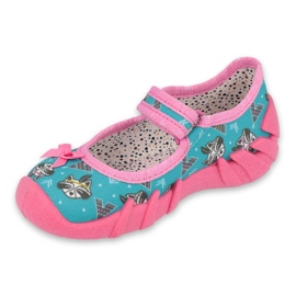 Befado children's shoes 109P207 blue pink 1