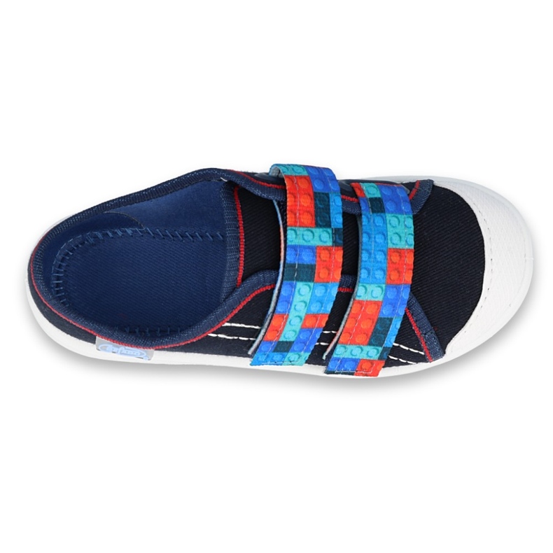 Befado children's shoes 672X071 red navy blue blue 1