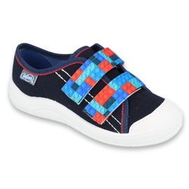 Befado children's shoes 672X071 red navy blue blue 2