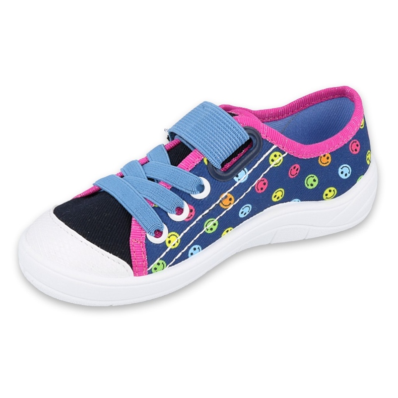 Befado children's shoes 251X162 navy blue blue pink multicolored 1 Befado children's shoes 251X162 navy blue blue pink multicolored 1