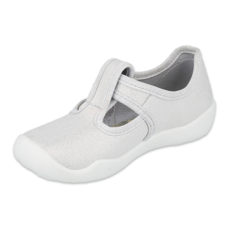 Befado children's shoes silver blank 115X001 grey 1 Befado children's shoes silver blank 115X001 grey 1