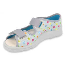 Befado children's shoes 869Y153 pink grey multicolored 1