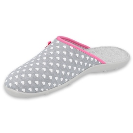 Befado women's shoes pu 235D174 white pink grey 1 Befado women's shoes pu 235D174 white pink grey 1