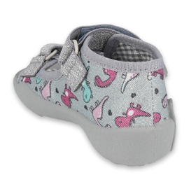 Befado children's shoes 242P105 pink silver 2 Befado children's shoes 242P105 pink silver 2