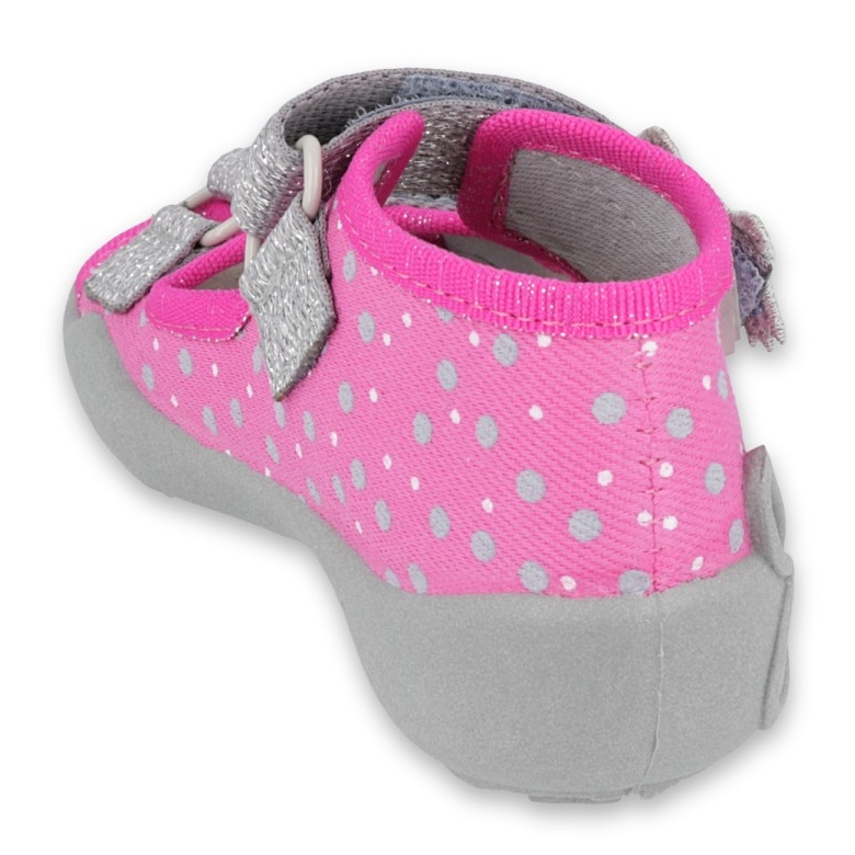 Befado yellow children's shoes 342P016 pink silver grey 2