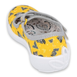 Befado children's shoes 114X424 grey yellow 2 Befado children's shoes 114X424 grey yellow 2