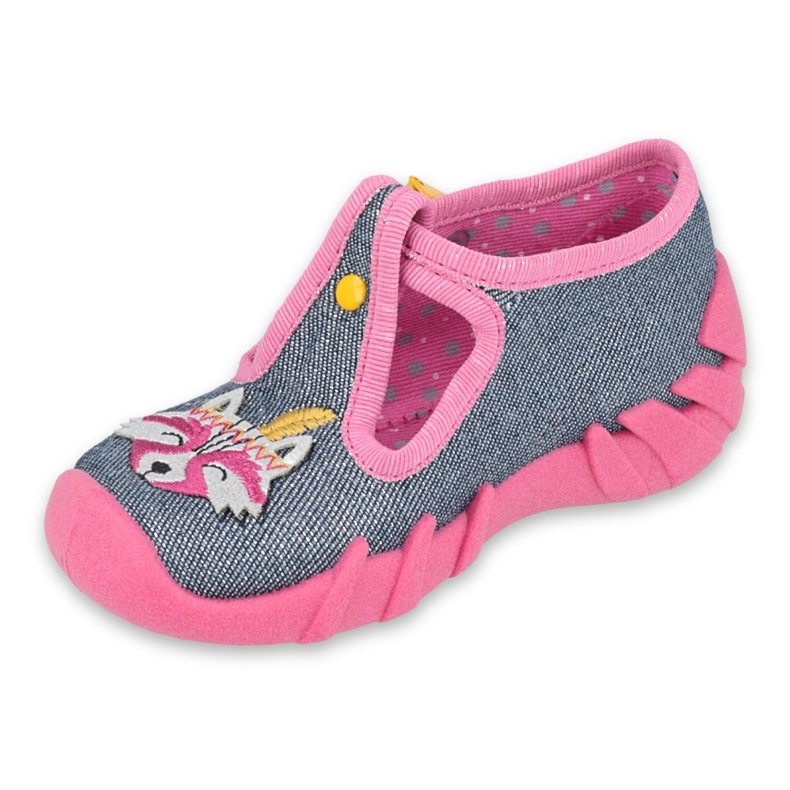 Befado children's shoes 110P395 pink grey 1