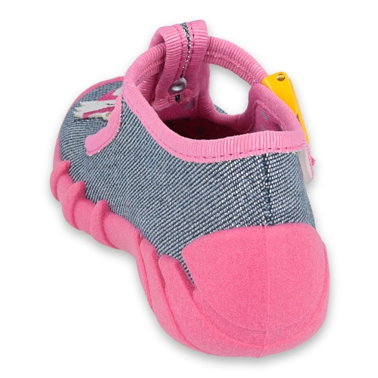Befado children's shoes 110P395 pink grey 2 Befado children's shoes 110P395 pink grey 2