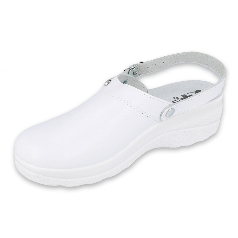 Befado women's slippers 157D001 white 1
