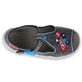 Befado children's shoes 217P106 grey 1 Befado children's shoes 217P106 grey 1