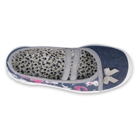Befado children's shoes 116X279 navy blue pink silver grey 1