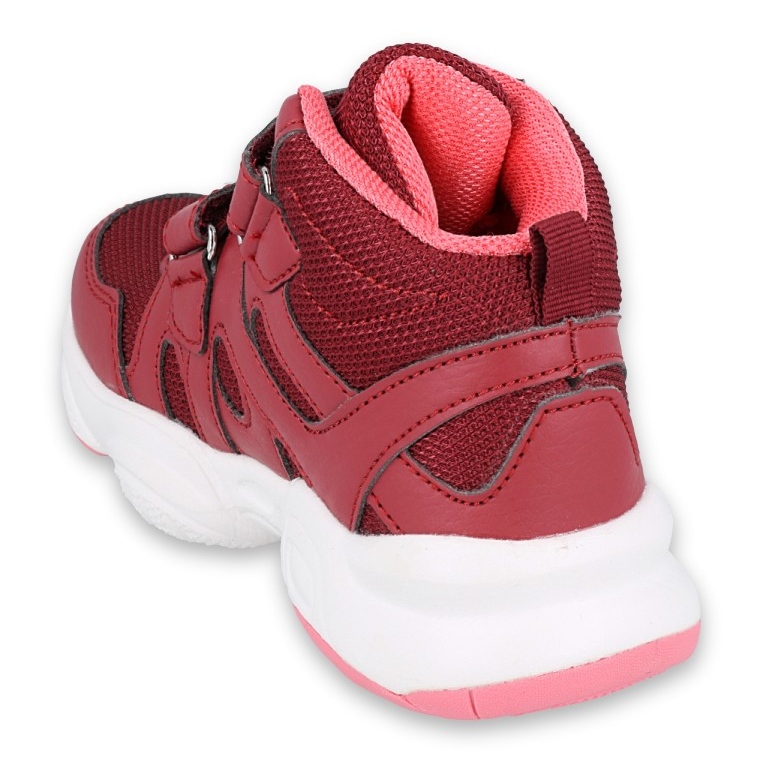 Befado children's shoes 516Y053 burgundy red 2 Befado children's shoes 516Y053 burgundy red 2