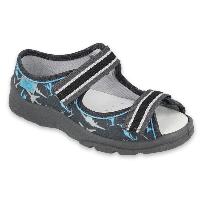 Befado children's shoes 869X143 blue grey 1