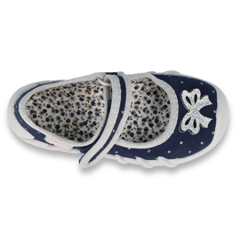 Befado children's shoes 109P202 navy blue grey 1