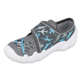 Befado children's shoes 273X305 blue grey 1
