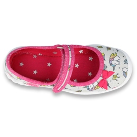 Befado children's shoes 114X392 pink silver grey 1