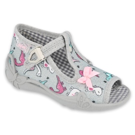 Befado children's shoes 213P123 grey 2