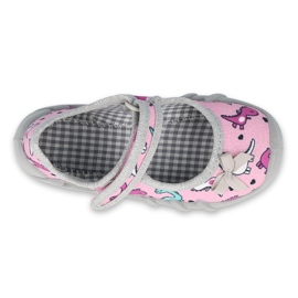 Befado children's shoes 109P205 pink silver grey 1