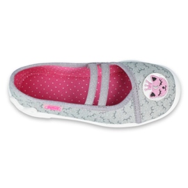 Befado children's shoes 116X278 pink grey 1