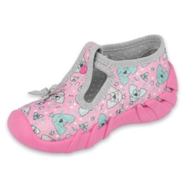 Befado children's shoes 110P387 pink grey 1