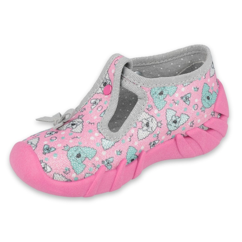 Befado children's shoes 110P387 pink grey 1