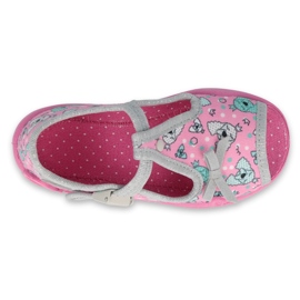 Befado children's shoes 213P120 pink grey 1