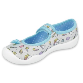 Befado children's shoes 114X391 blue grey 1 Befado children's shoes 114X391 blue grey 1