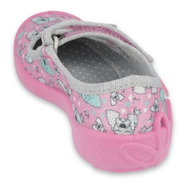 Befado children's shoes 114X413 pink grey 2