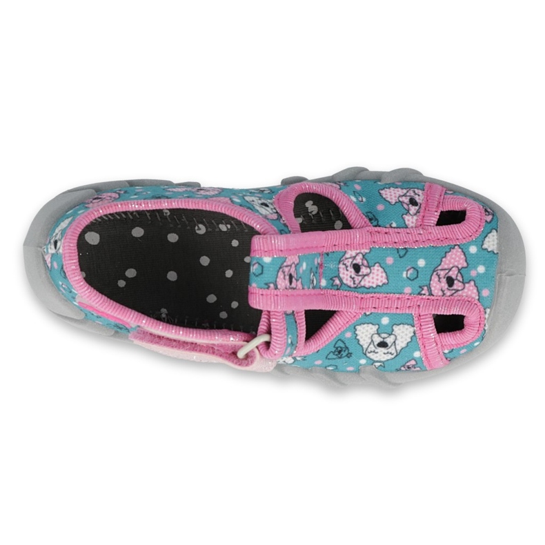 Befado children's shoes 190P100 blue pink 1 Befado children's shoes 190P100 blue pink 1