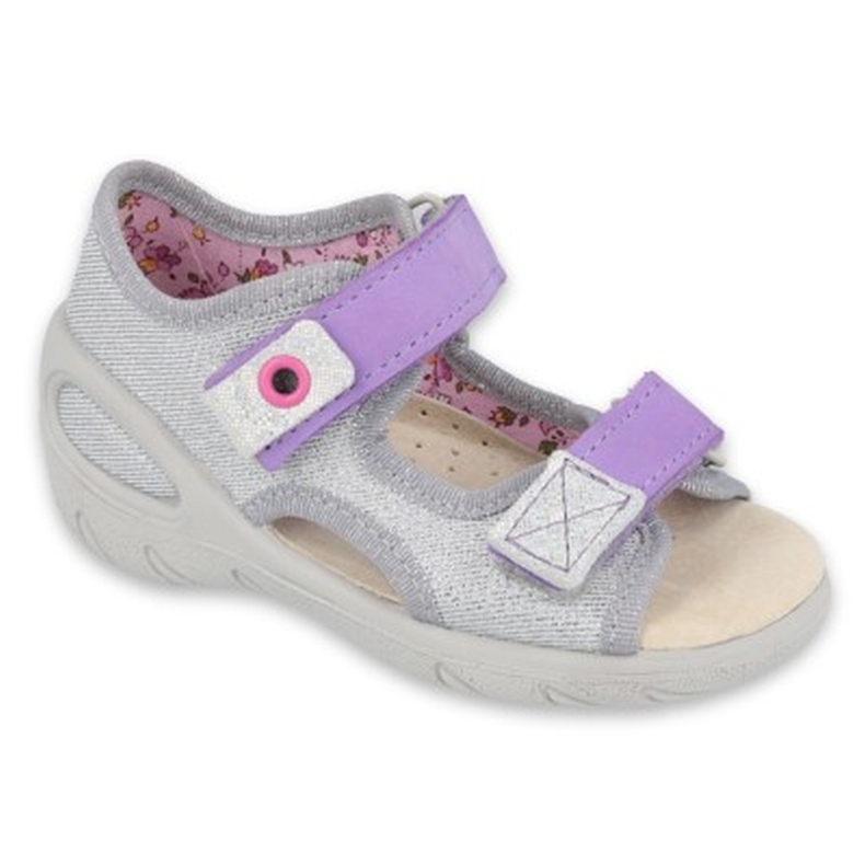 Befado children's shoes 065X144 purple grey 1