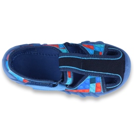 Befado children's shoes 190P095 navy blue blue 1